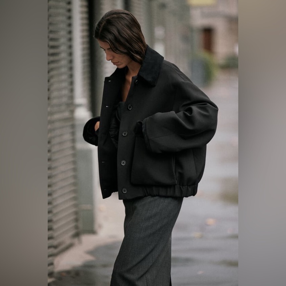 M. ZARA TWO-MATERIAL
BOAT JACKET
